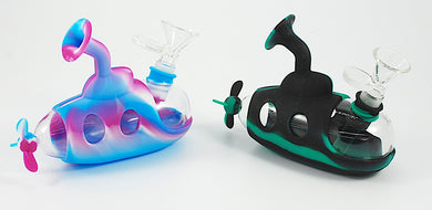 SILICONE SUBMARINE HAND BUBBLIER