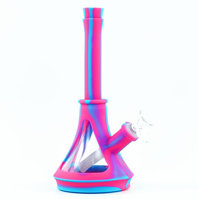 SILICONE BEAKER WATER PIPE