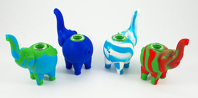 SILICONE ELEPHANT HAND BUBBLIER