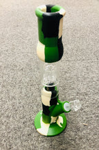 Load image into Gallery viewer, Tall Stand Up Hybrid Silicone Water Pipe