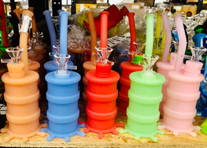 Silicone JellyFish Water Pipe