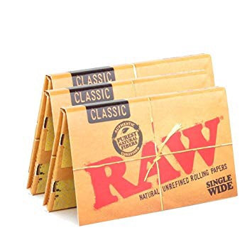 Raw Single Wide Papers