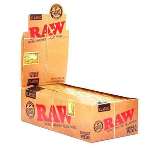 Raw Single Wide Papers