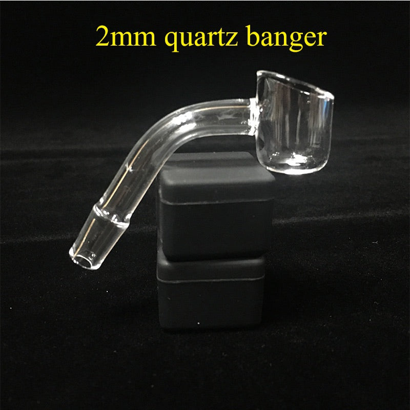 2mm 10 Male Quartz Banger ( 45 Degree )